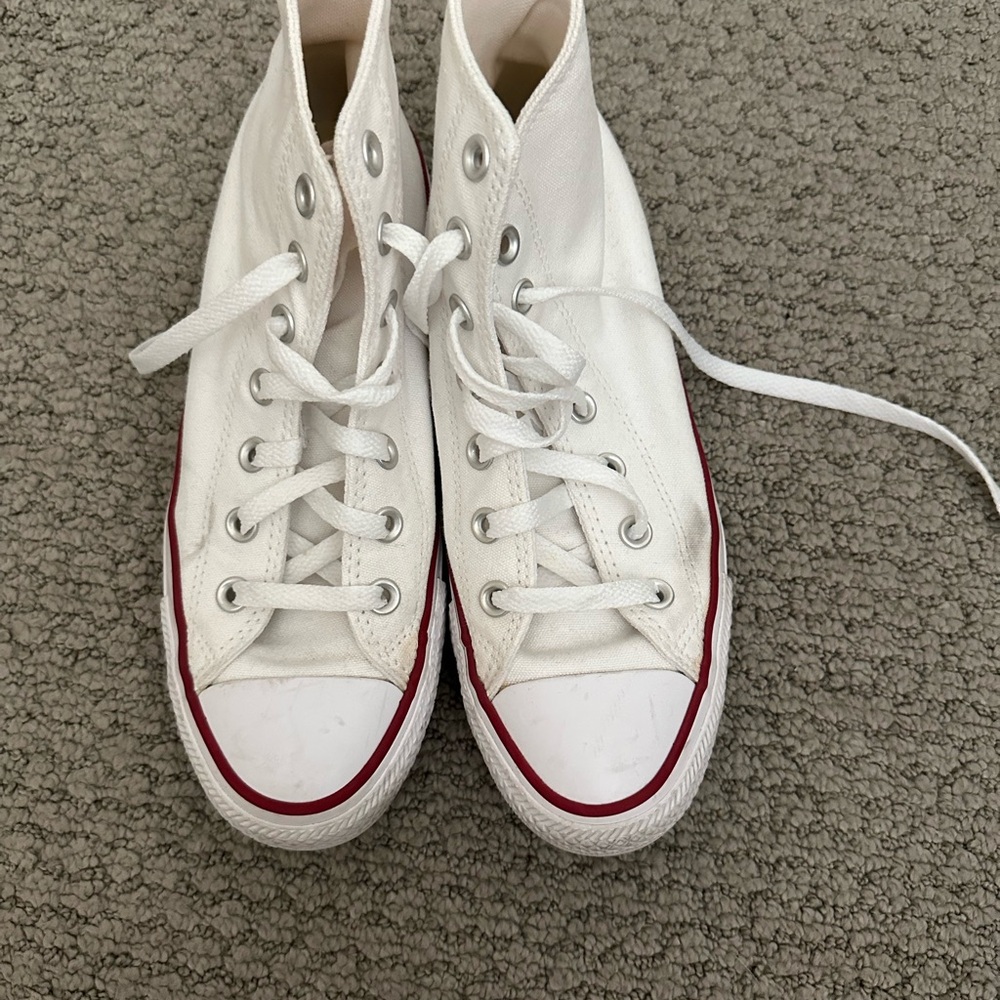 Converse White High-Tops